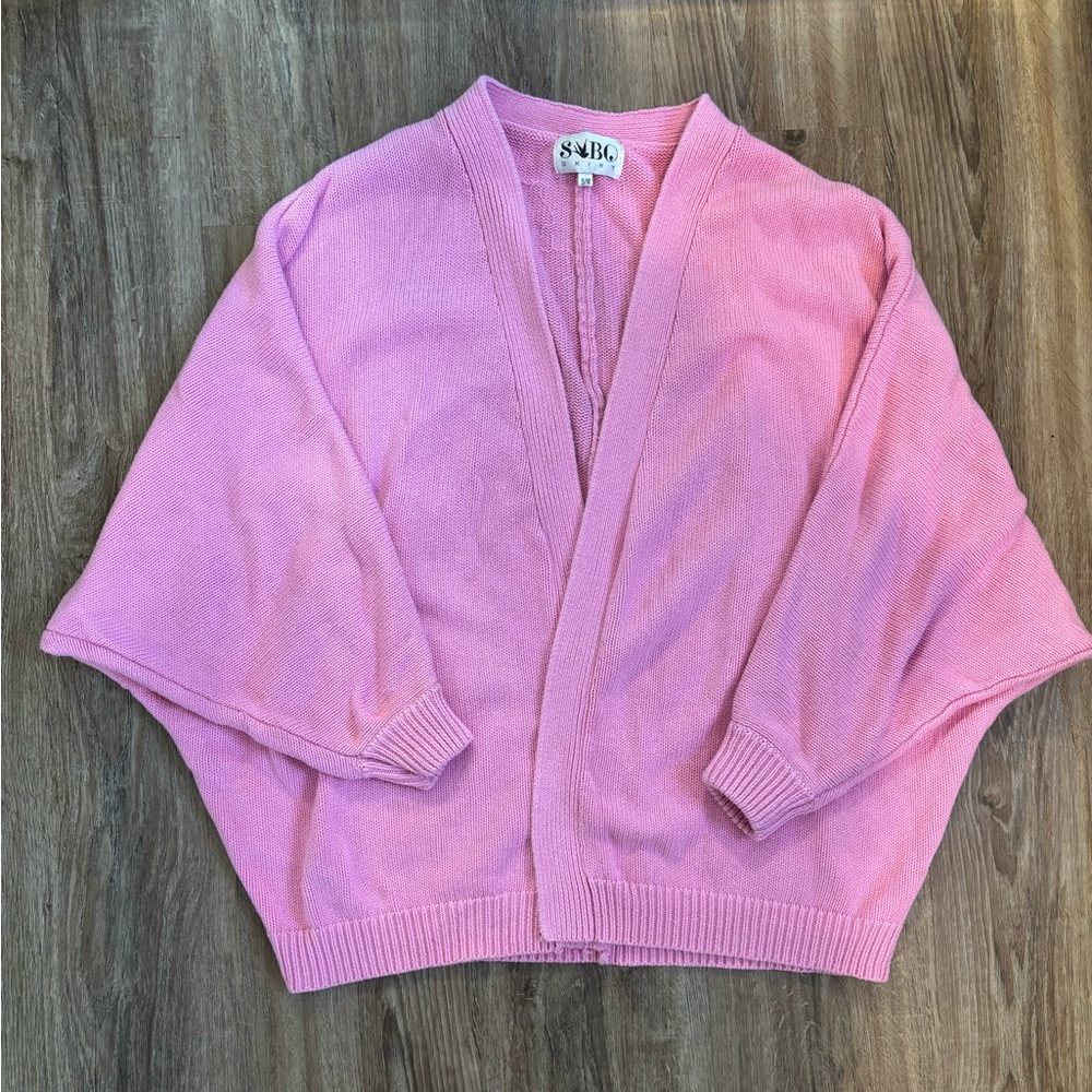 Sabo Skirt Pink Women's Cardigan
